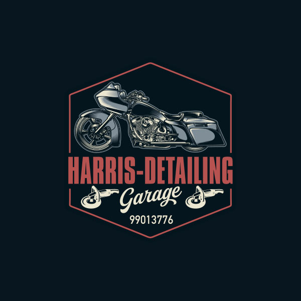 Harris-Detailing Garage | Logo Design